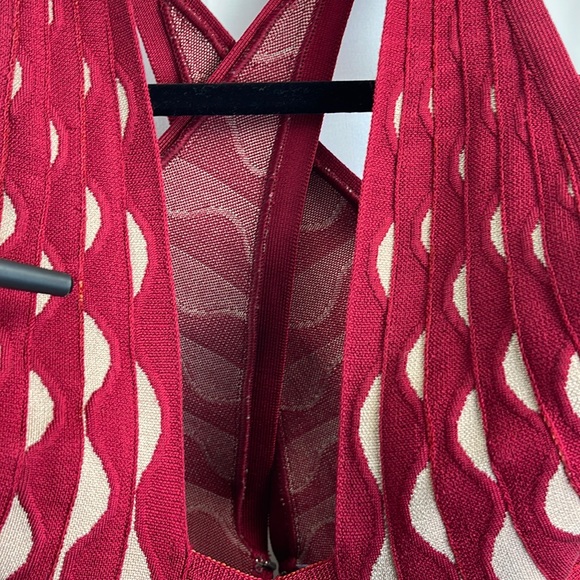 Herve Leger Halter Dress NWT Medium - Picture 15 of 17